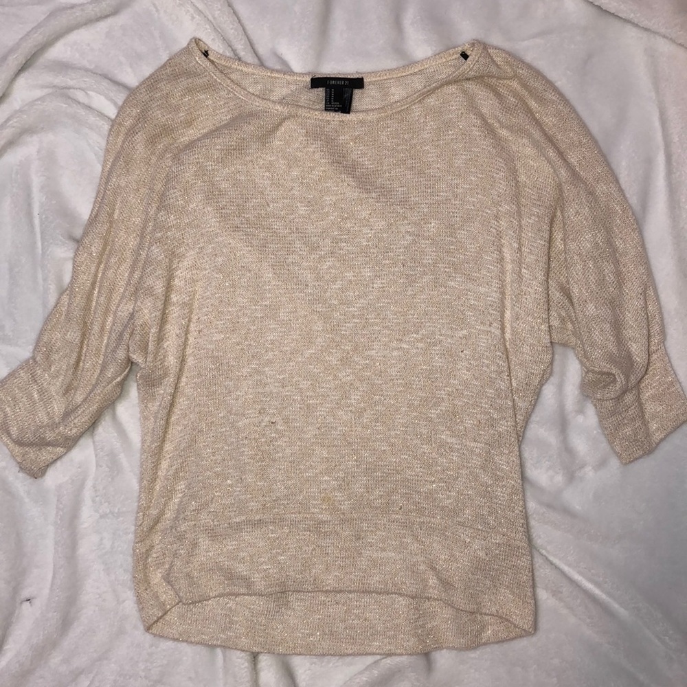 Gold Cream Sweater